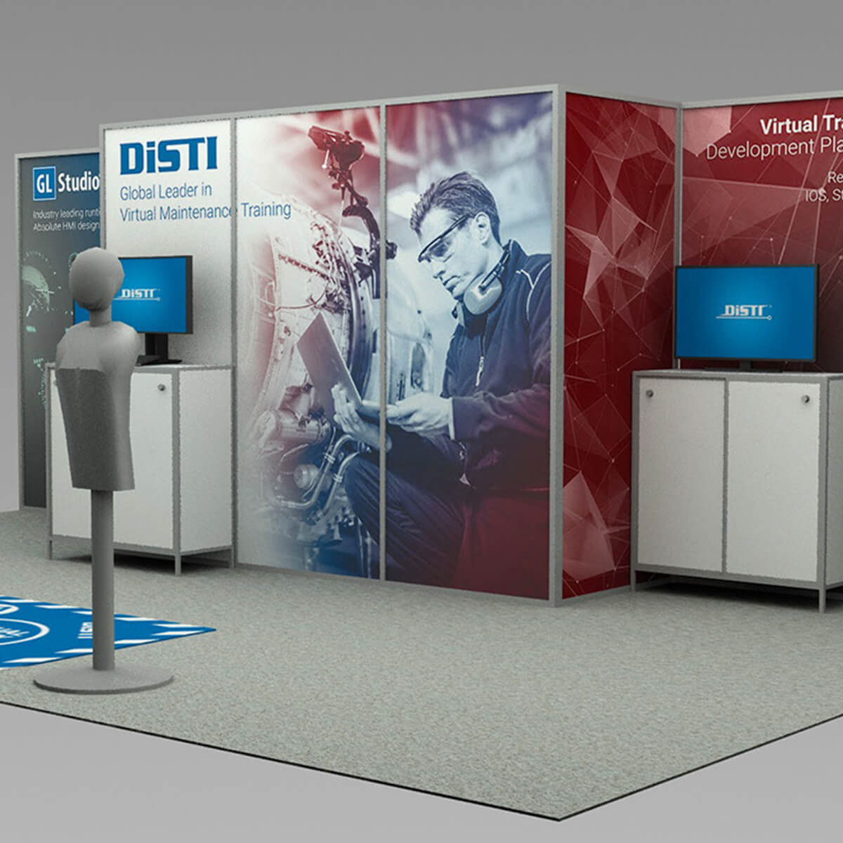 trade show booth cover