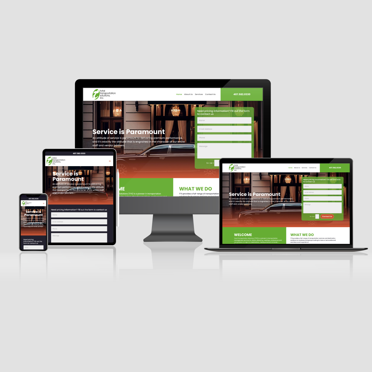 transportation-company-website-design